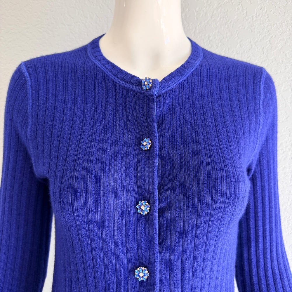 Marc Jacob royal blue cashmere silk Sweater